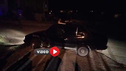 İki Otomobil Çarpıştı: 1 Yaralı  