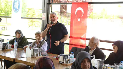 Aşgın, Evde Temizlik Hizmeti Alanlar ile Buluştu