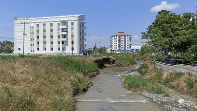 Budaközü Çayında Heyelan Tehlikesi