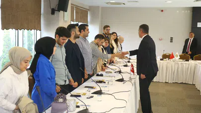 Çorum Barosu, Başkan Sağkan ile Görüştü