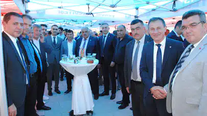 Esnaf, ÇESOB’ta bayramlaştı