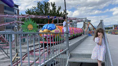 Fuar Alanına Lunapark Açıldı
