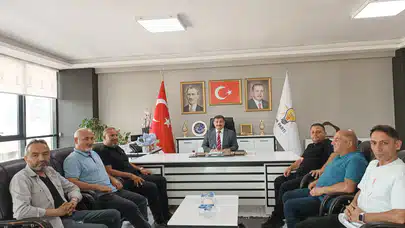 HGYD Yöneticileri Günay ile Görüştü