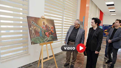 HİTÜ’lü gençler, Darbe Girişimini Tuvale Yansıttı