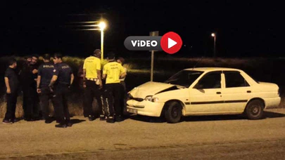 İki Otomobil Çarpıştı: İki Yaralı