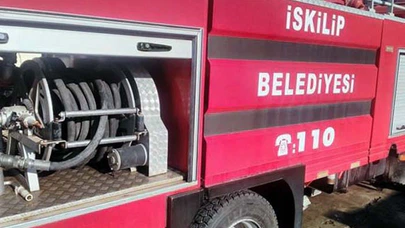 İskilip İtfaiyesi 6 Ayda 104 Olaya Müdahale Etti