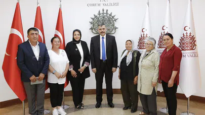 Kadın Muhtarlardan Valiye Ziyaret