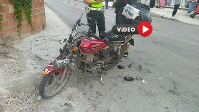 Otomobil İle Motosiklet Çarpıştı: Bir Yaralı