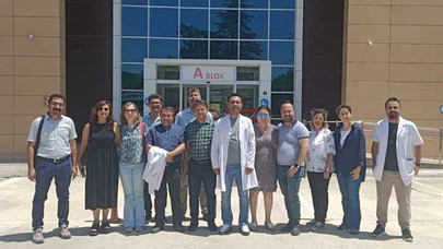 Sağlık Çalışanlarından Müdürlük Önünde Protesto