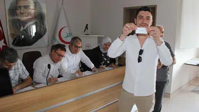 Sağlık İl Müdürlüğünde Kura Çekimi Yapıldı
