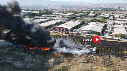 Sanayi Sitesi'ndeki Hurdalıkta Çıkan Yangın Söndürüldü