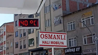 Termometreler 40 Dereceyi Gösterdi