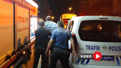 Eşyalarını Balkondan Atıp Evi Ateşe Veren Kişi Gözaltına Alındı