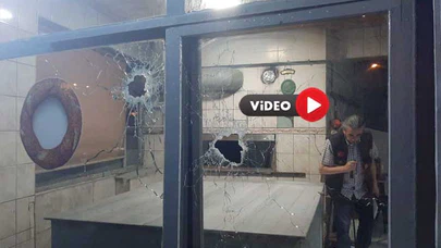 Silahlı Saldırıda İş Yeri Zarar Gördü