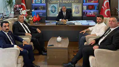 Vahit Kayrıcı, Çorum’a Geldi