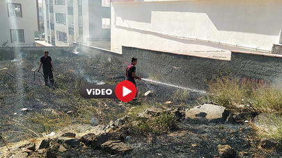 Bahçelievler’de Anız Yangını Büyümeden Söndürüldü