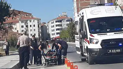 Yaşlı Adam Kaldırımdan Düştü