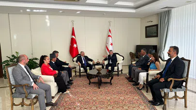 Binali Yıldırım ile KKTC’de İstişare