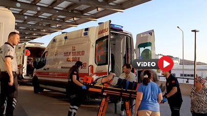 Motosiklet Devrildi, Sürücüsü Yaralandı