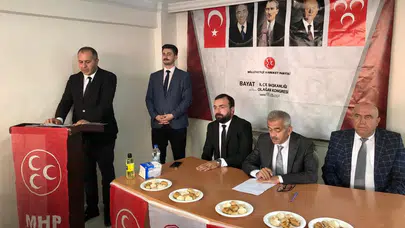 MHP Bayat’ta Güngör ile Devam