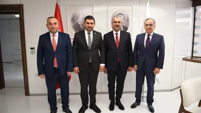 Ahlatcı’dan Belediyeler Birliği’ne Ziyaret