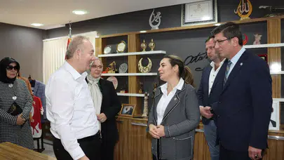 Başbuğ’un Kızından Şahiner’e Ziyaret
