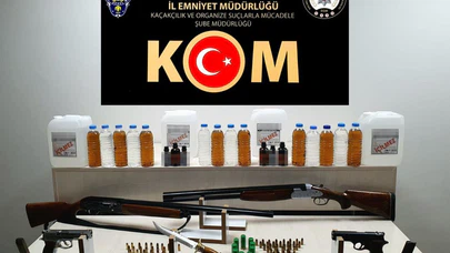 Çorum Polisinden Alkol Operasyonu