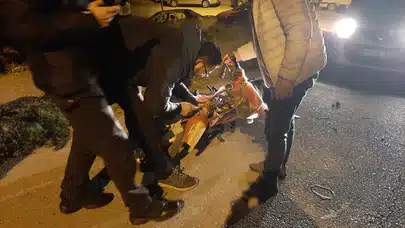 Motosikletli Magandalar İş Başında