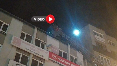 Gazi Caddesinde Yangın Paniği