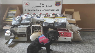 Kaçak Sigara Üreten Kişi Yakalandı