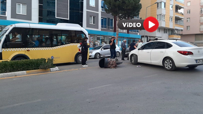 Otomobille Motosiklet Çarpıştı: Bir Yaralı