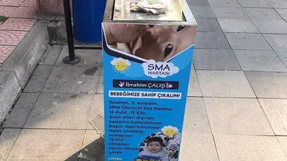 SMA Hastası İçin Kurulan Standı Çalmaya Çalıştı