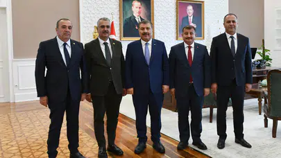 Sağlık Bakanı İle Görüştüler