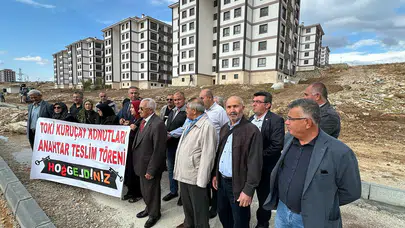 Teslim Edilemeyen Konutların Anahtarlarını Verdiler