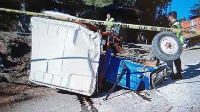 Traktör Devrildi: Bir Ölü