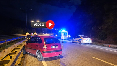 Çorum’da Alkollü Sürücü Yolu Birbirine Kattı