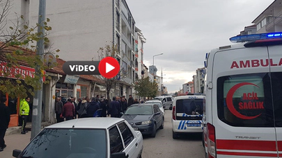 Çorum’da Bir İş Yeri Önünde Silah Sesleri