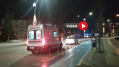 Çorum’da Recep Tayyip Erdoğan Caddesi’nde Kaza