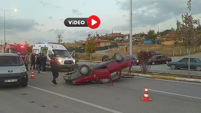 Ticari Araç ve Otomobil Çarpıştı: Beş Yaralı