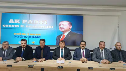 AK Parti, Çorum’da Görev Dağılımını Yaptı