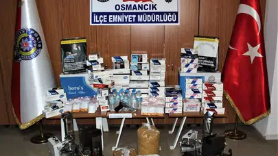 Çorum’da Tütün Kaçakçıları Gözaltında