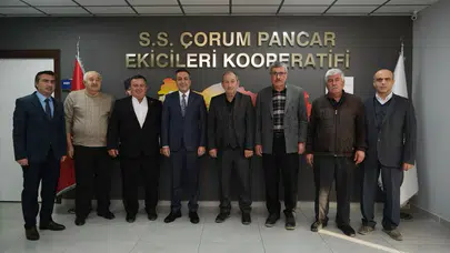 Çorum’daki Üreticilerin Sorunlarını Konuştular