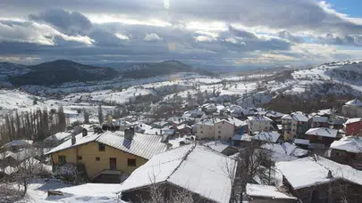 Çorum’dan Kar Manzaraları