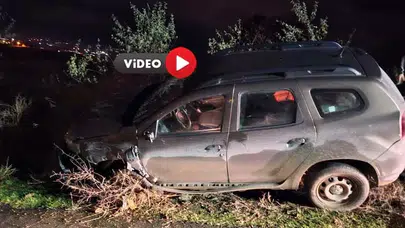 Çorum’da Dört Arkadaş Kaza Yaptı, Aracı Bırakıp Kaçtı