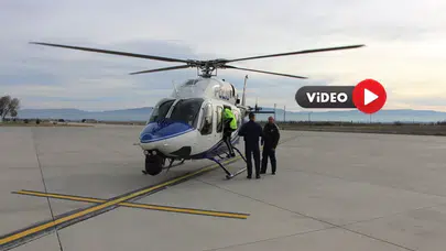 Çorum’da Helikopter Destekli Trafik Denetimi