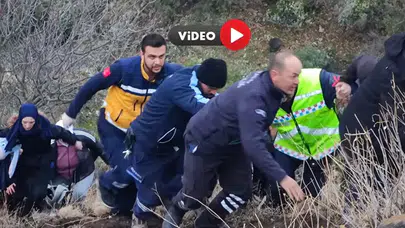 Otomobille Baraj Gölüne Düşen Sürücü Yüzerek Çıktı