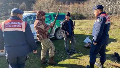 Jandarma, Kırsalda Kaçak Avcılara Geçit Vermiyor