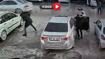 Çorum’daki Silahlı Saldırı Güvenlik Kamerasında, İşte o Anlar