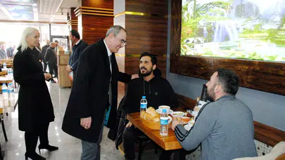 Belediye Başkan Adayına Yazıçarşı’da Büyük İlgi