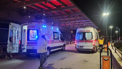 İki Otomobil Çarpıştı, 5 Kişi Yaralandı